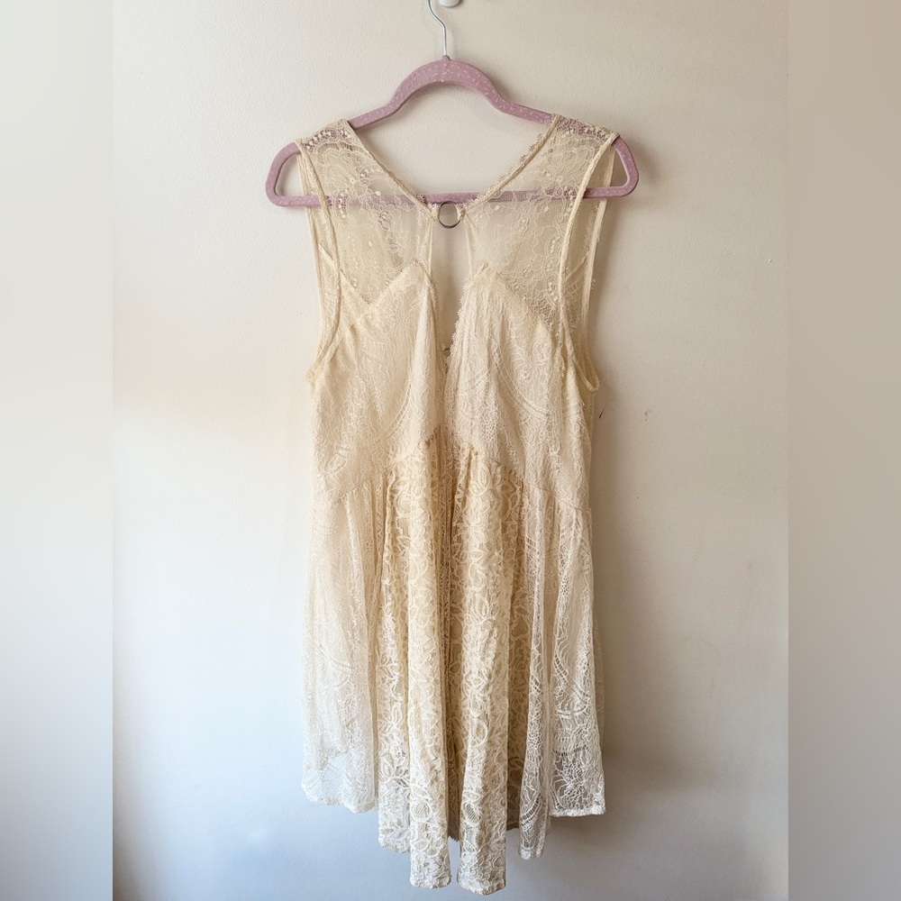 Free People Don't You Dare Lace dress